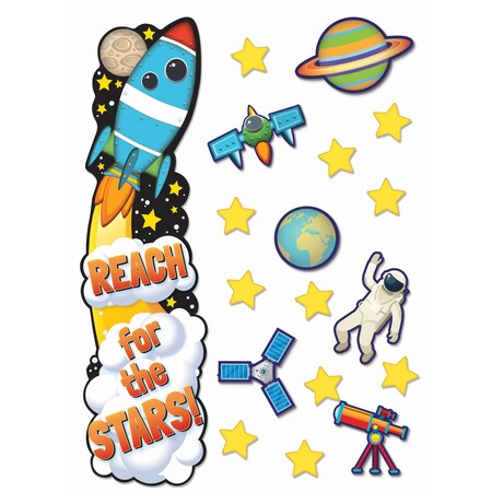 Eureka Outer Space All-In-One Door Decor Kit 849316
